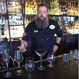 Bartending and knowing your Glassware