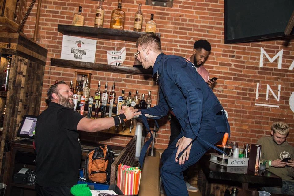 Rock Star Bartender with Machine Gun Kelly (MGK)